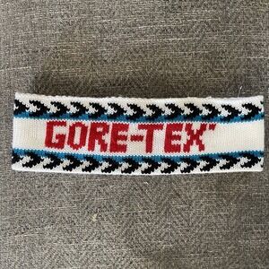 Vintage Gore Tex Headband Skiing Winter Knit Hat Climbing Hiking Goretex
